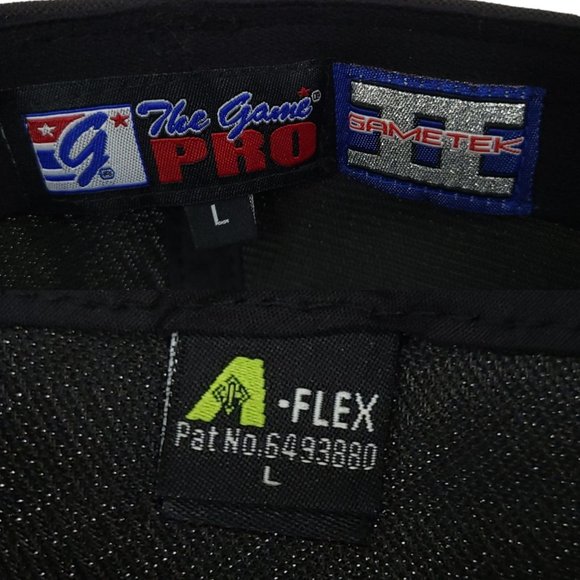 Spartan Logo Fitted Cap Adult Size L Trucker Baseball Hat The Game Pro A-Flex - Picture 12 of 12